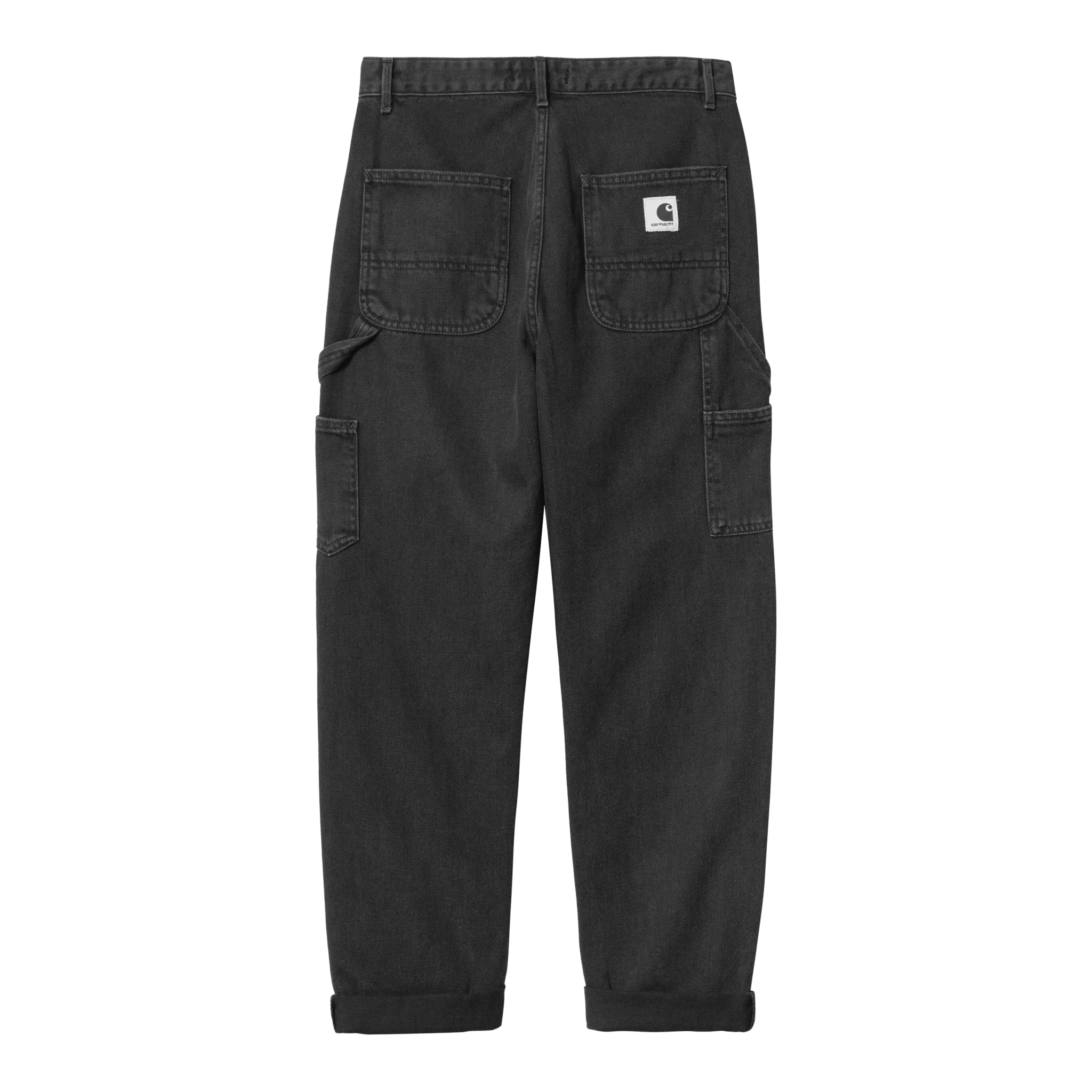 Carhartt WIP Women  Pierce Pant Black Stone Washed - Image 4