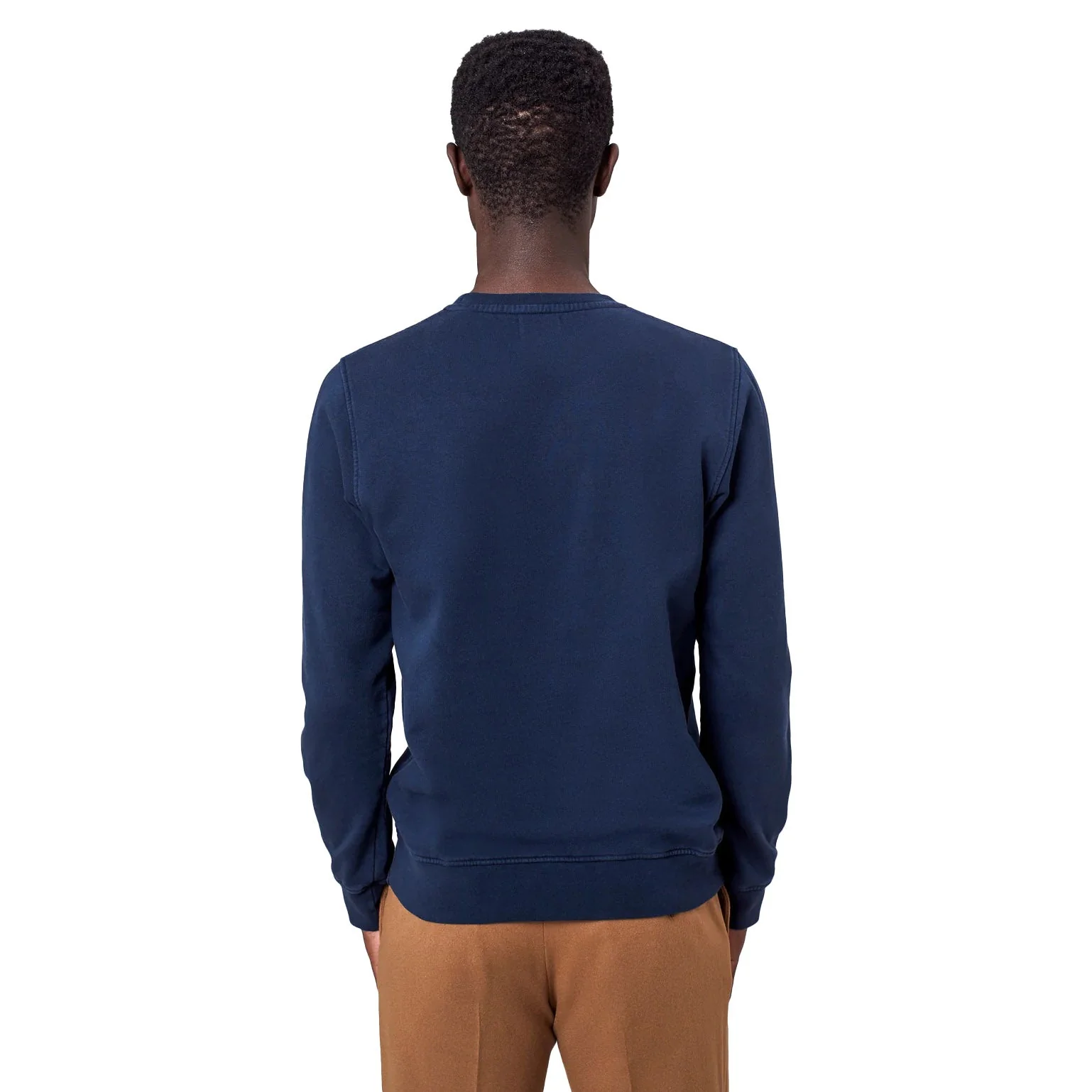 Colorful Standard Organic Crew Sweat Petrol Blue - Image 3