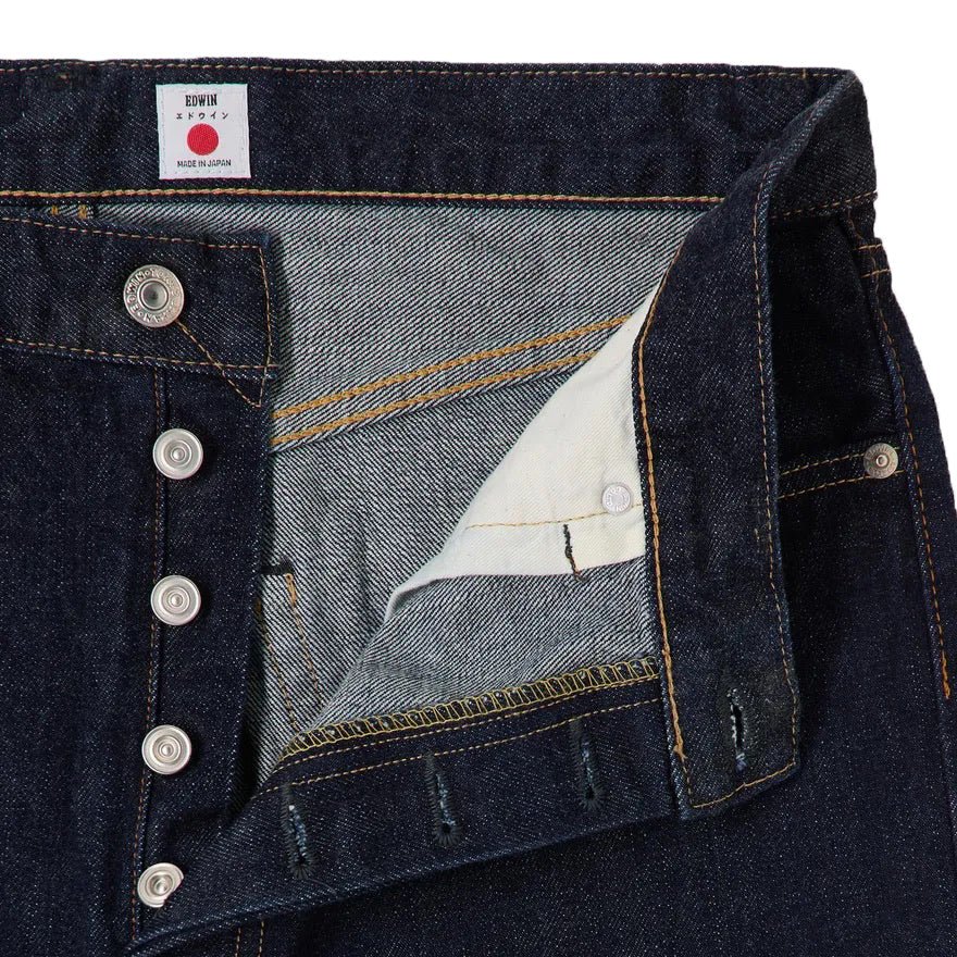 Edwin Loose Tapered Kurabo Jean Blue Rinsed - Image 6