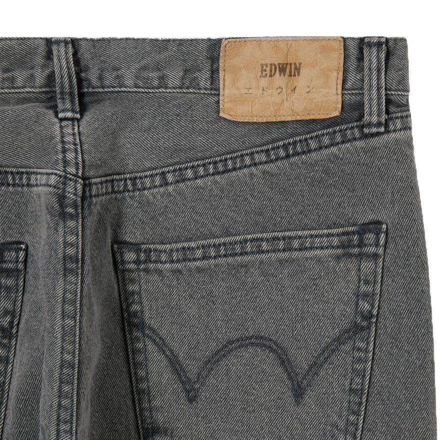 Edwin Regular Tapered Kaihara Denim Black Light Used - Image 3