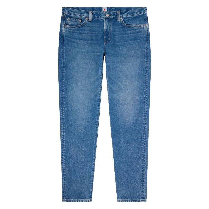 Edwin Reg Tapered Kaihara Open End Denim Blue Mid Light Used - Image 3