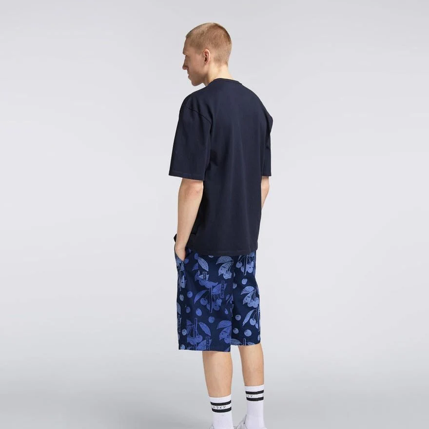 Edwin Universe Printed Short Washed Indigo - Image 6
