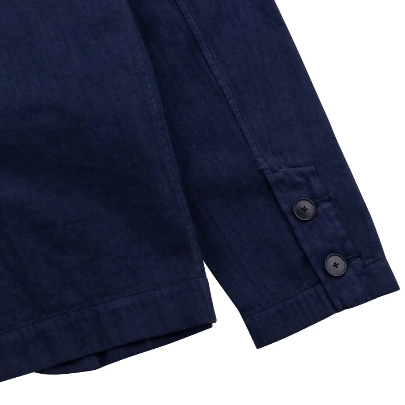 Folk Assembly Herringbone Blazer Navy - Image 7