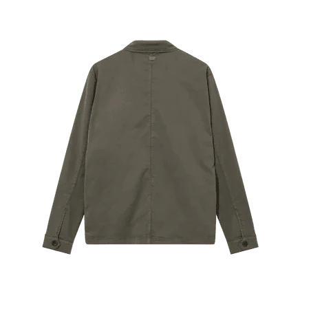 Mos Mosh Gallery Conor Darwin Overshirt Grape Leaf - Image 3