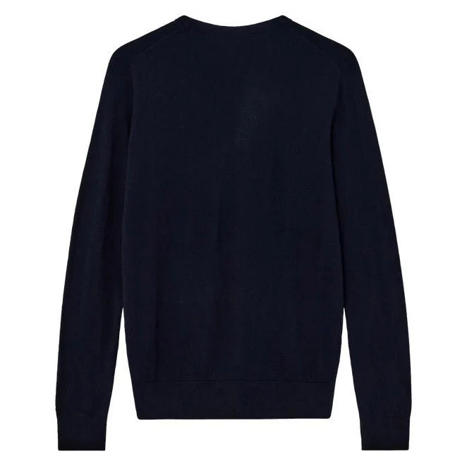 Mos Mosh Gallery Adam Soft Knit Navy - Image 4