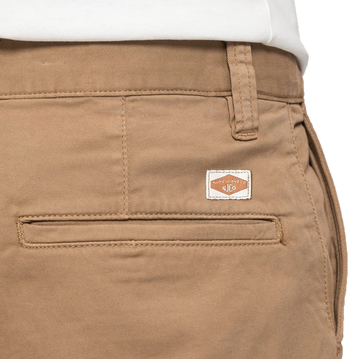 Nudie Jeans Easy Alvin Chino Beige - Image 5