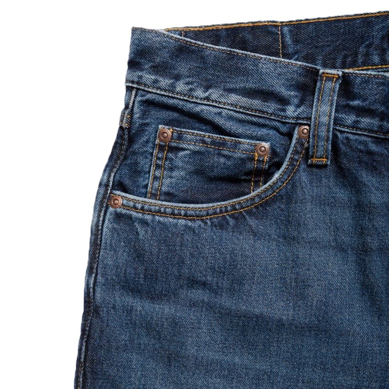 Nudie Jeans Gritty Jackson Blue Soil - Image 3