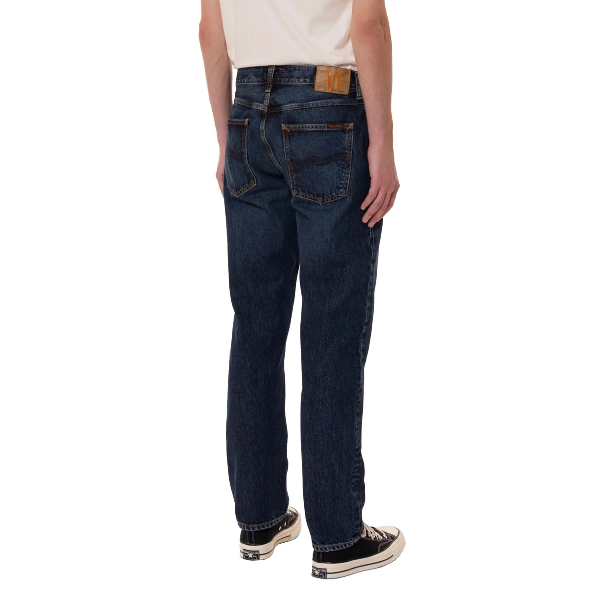 Nudie Jeans Gritty Jackson Blue Soil - Image 4