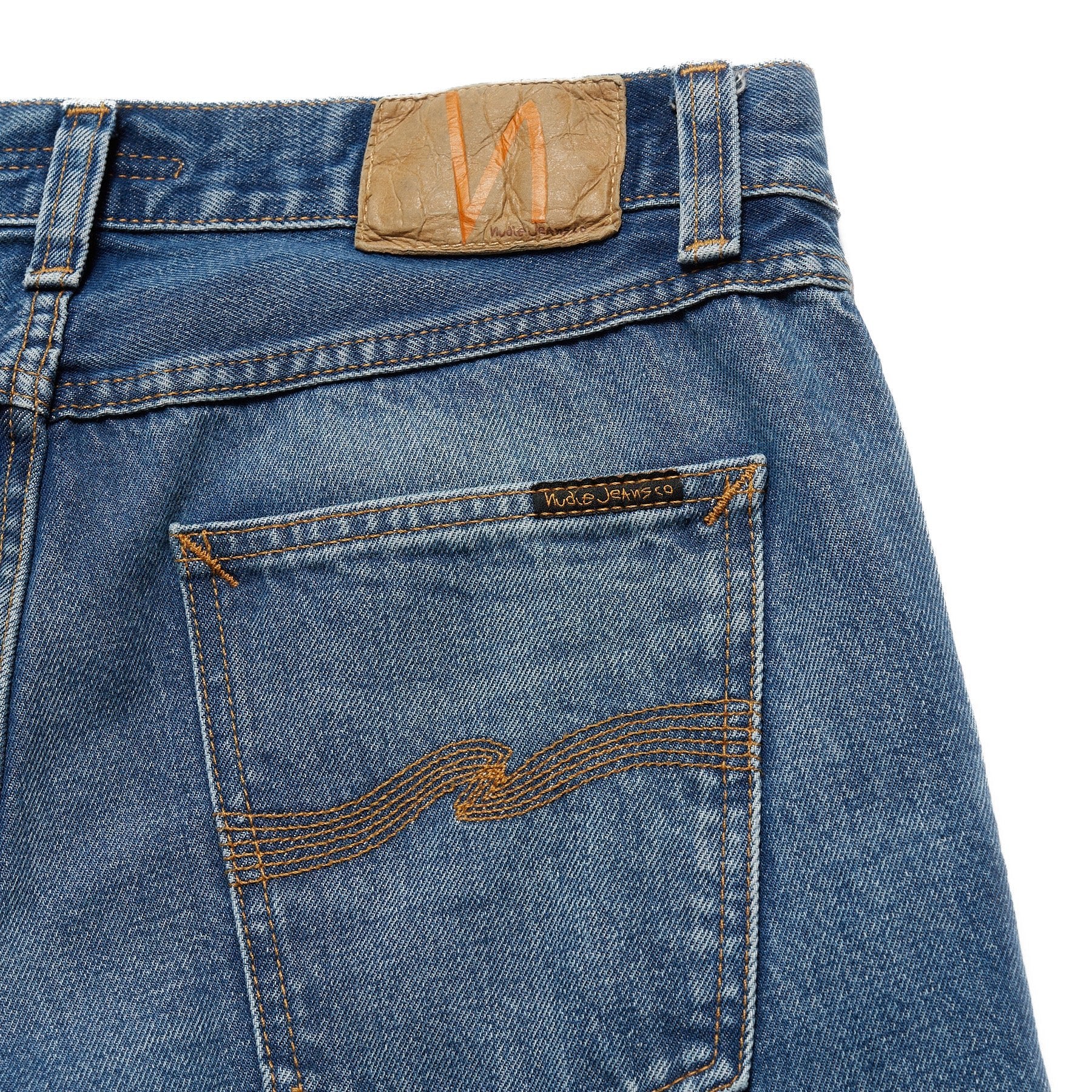 Nudie Jeans Gritty Jackson Blue Traces - Image 6
