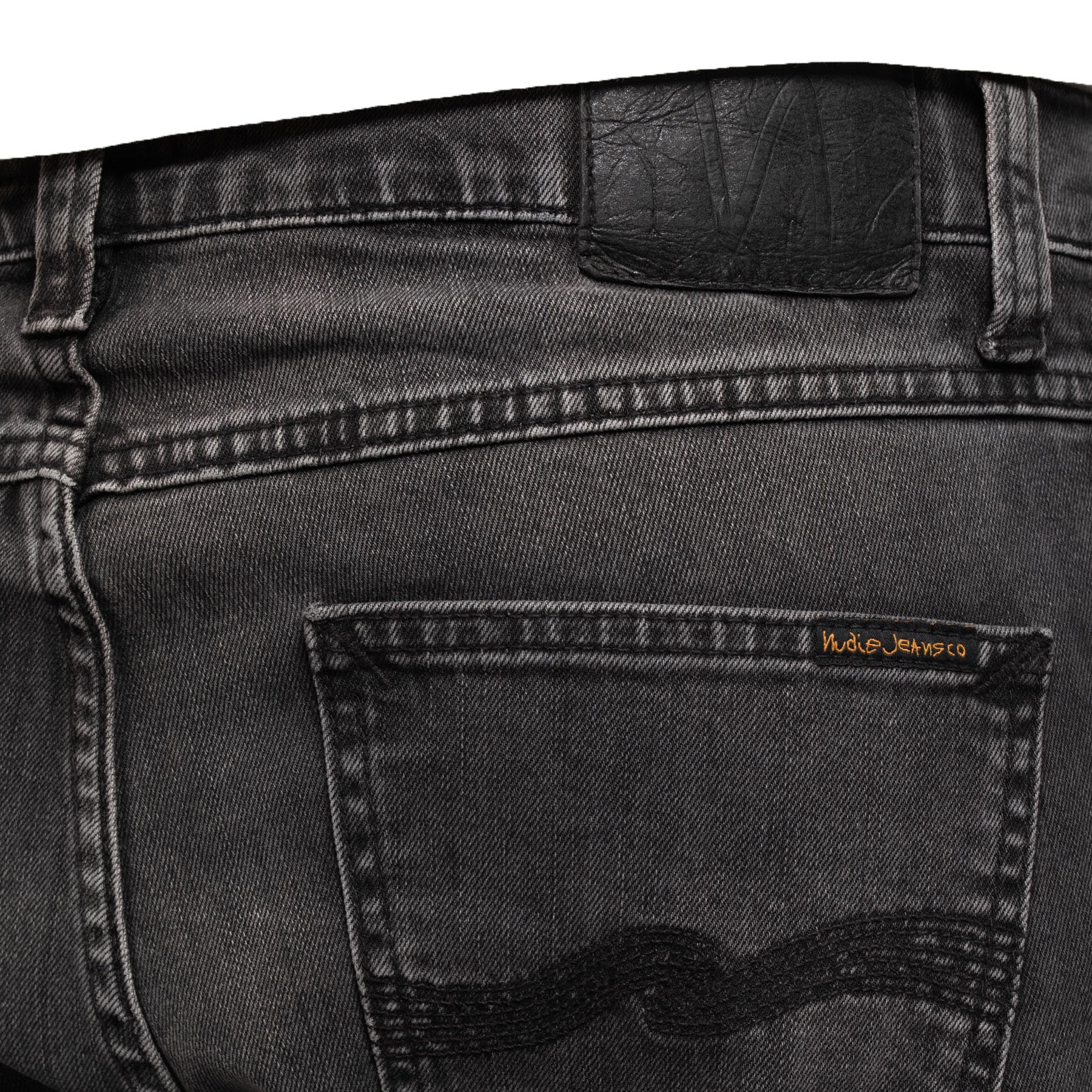 Nudie Jeans Lean Dean Black Eyes - Image 5