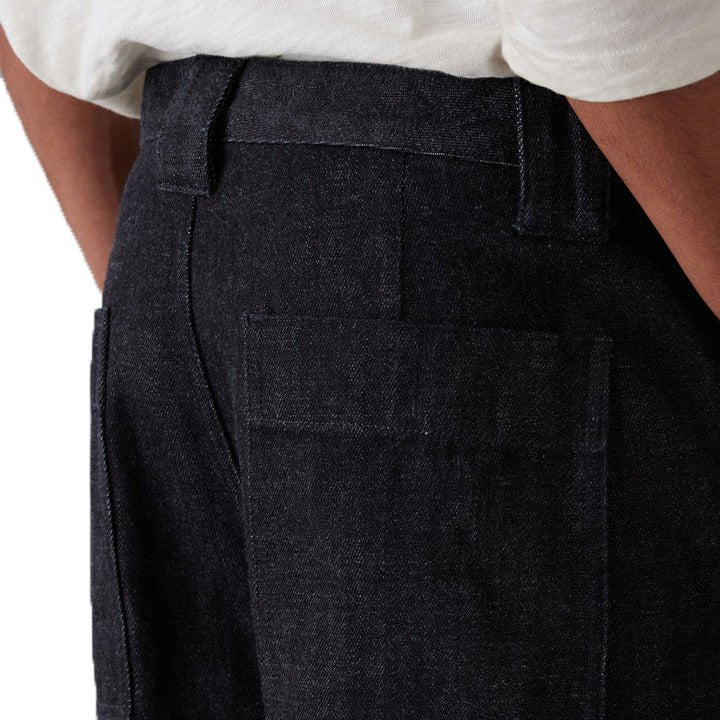 Toast Menswear Japanese Denim Trousers Dark Indigo - Image 4