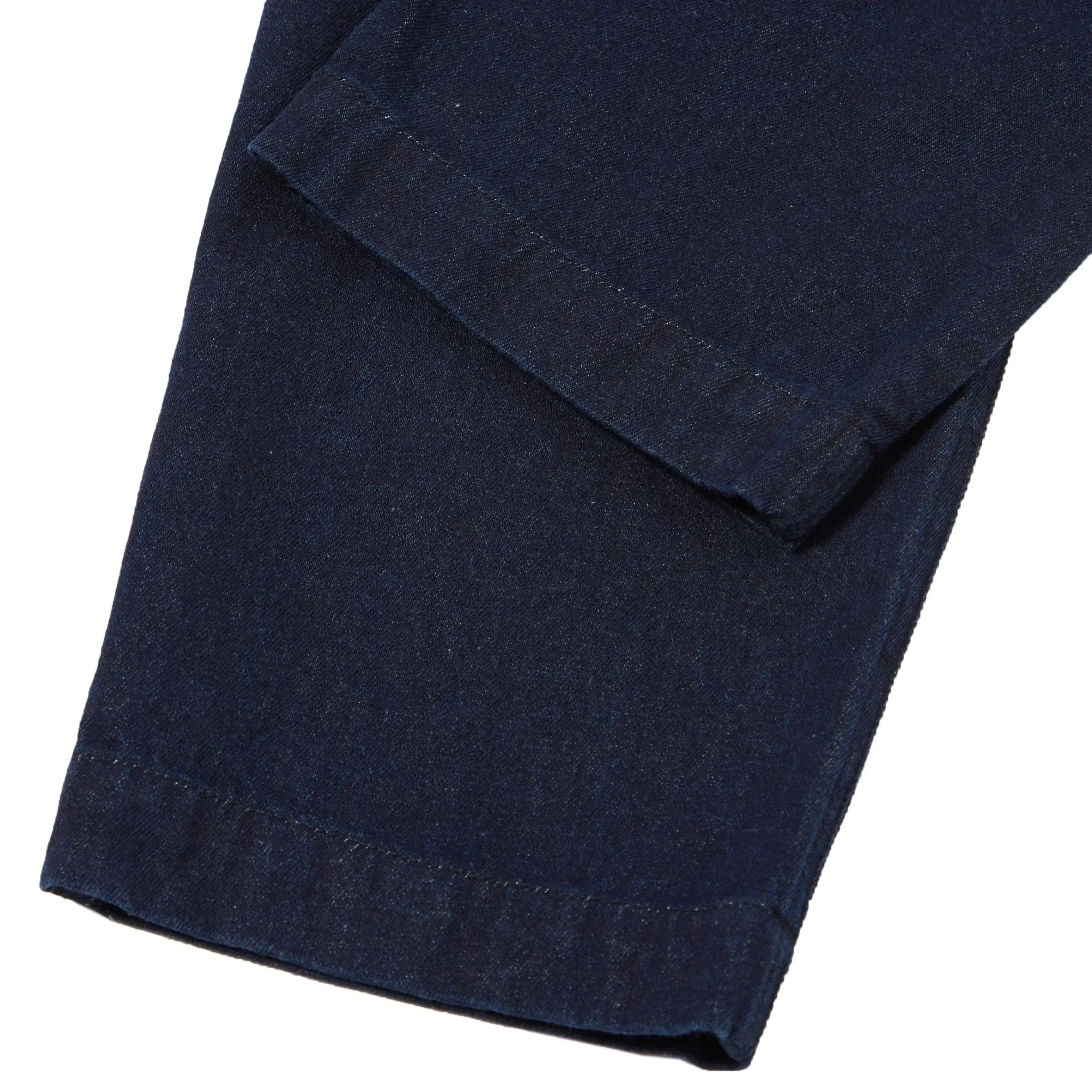 Universal Works Military Chino In Misato Denim - Image 5