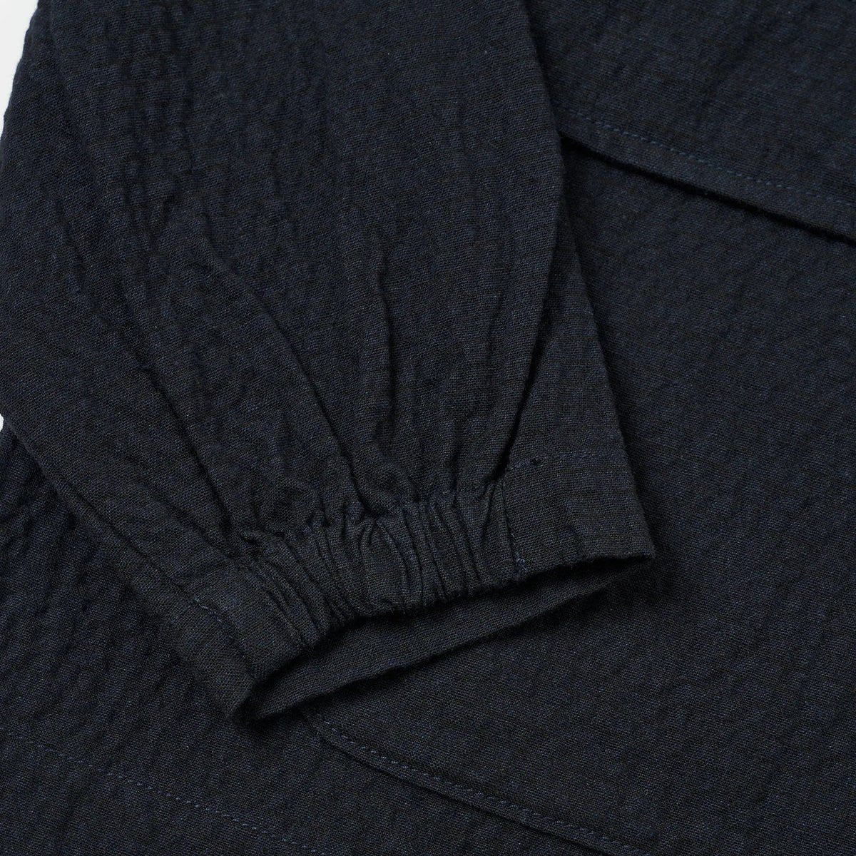 Universal Works Ospina Cotton Labour Jacket Dark Navy - Image 3