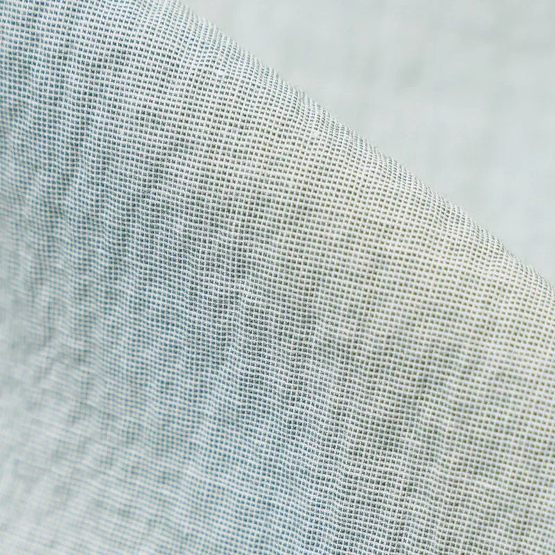 Universal Works Seersucker Road Shirt Green - Image 3