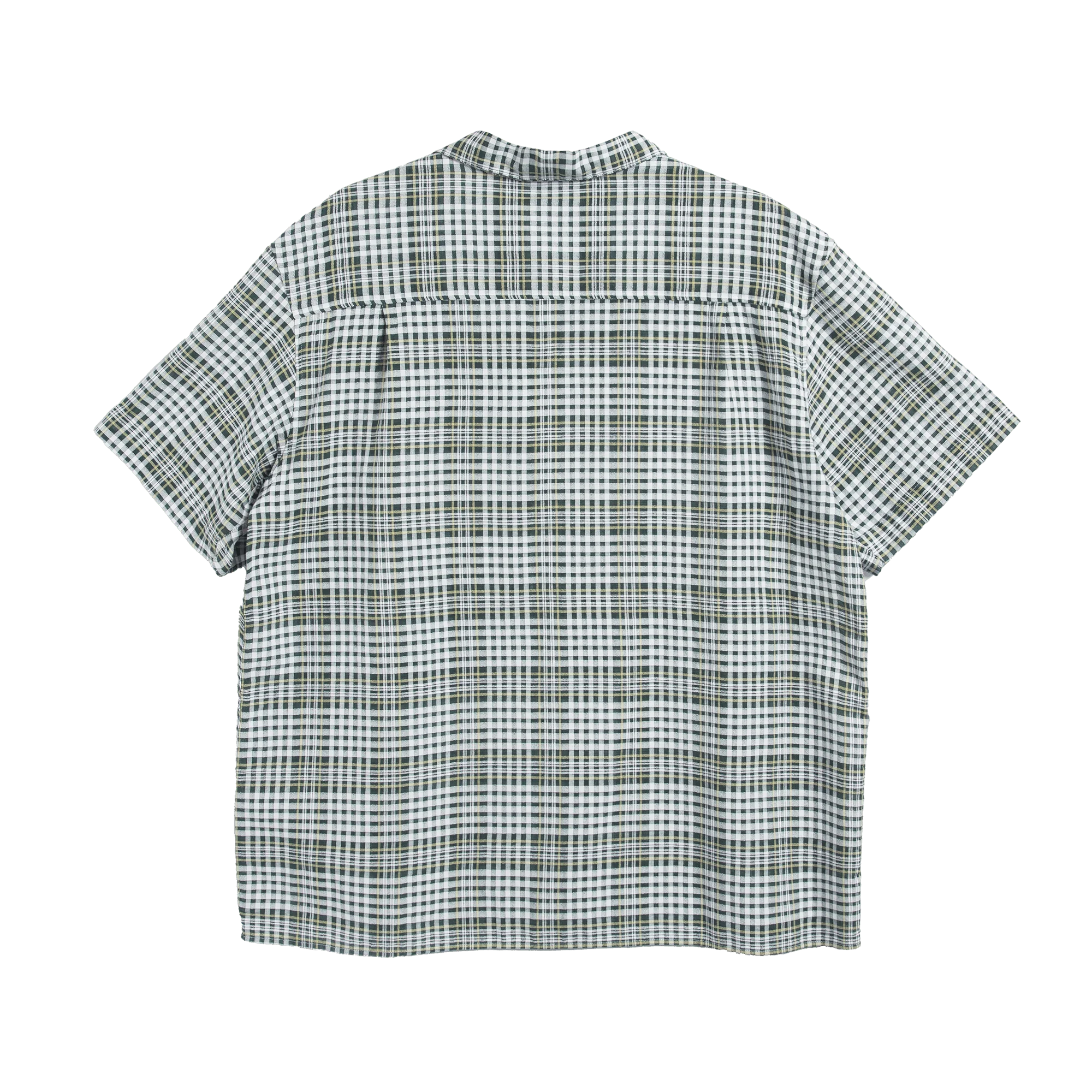 YMC Malick Sheer Cotton Check Shirt Multi - Image 3